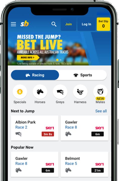 sportsbet home page.